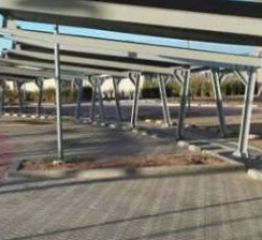 75- Estructura metalica y cobertor para estacionamiento en complejo Terralagos - Canning
